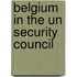 Belgium in the Un Security Council