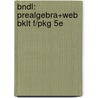 Bndl: Prealgebra+Web Bklt F/Pkg 5e door Richard N. Aufmann