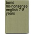 Bond No-Nonsense English 7-8 Years