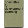 Committee For Development Planning by United Nations