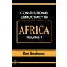 Constitutional Democracy In Africa by Ben Nwabueze