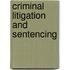 Criminal Litigation And Sentencing