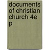 Documents Of Christian Church 4e P door Henry Bettenson