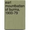 Earl Mountbatten Of Burma, 1900-79 door Eugene L. Rasor