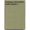 Ecology,colonialism Cattle Sseeh C door Laxman D. Satya