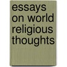 Essays On World Religious Thoughts door Hyacinth Kalu