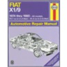 Fiat X1/9 Automotive Repair Manual by John Harold Haynes