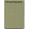 Orthopedagogiek. door P.M. Van den Bergh