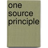 One source principle door D.C. van den Arend-Schouten