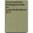 Structuuronder kledingreparatie- en veranderbedrijven 2011
