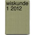 Wiskunde 1 2012