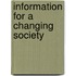 Information For A Changing Society