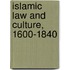 Islamic Law And Culture, 1600-1840