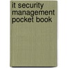 It Security Management Pocket Book by Itsmf -The It Service Management Forum