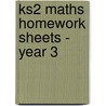 Ks2 Maths Homework Sheets - Year 3 door Richards Parsons