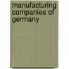 Manufacturing Companies of Germany door Source Wikipedia