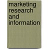 Marketing Research And Information by Unknown