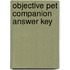 Objective Pet Companion Answer Key