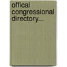Offical Congressional Directory... door A.J. Halford