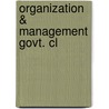 Organization & Management Govt. Cl door Jone Pearce