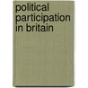 Political Participation In Britain by Paul Whiteley