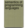 Semantics of Programming Languages door Carl A. Gunter