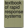 Textbook Of Rapid Response Systems door Michael A. DeVita