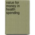 Value For Money In Health Spending