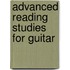 Advanced Reading Studies for Guitar