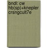 Bndl: Cw Hb(Sp)+Knepler Crsngcult7e by Vandermey