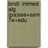 Bndl: Intmed Alg (Pa)Sse+Ssm 7e+Edu