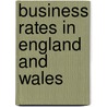 Business Rates In England And Wales by Frederic P. Miller
