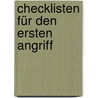 Checklisten für den Ersten Angriff by Reiner Guth