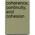 Coherence, Continuity, and Cohesion