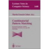 Combinatorial Pattern Matching 1998 door Joke van Leeuwen