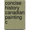 Concise History Canadian Painting C door Dennis Reid