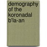 Demography Of The Koronadal B'La-An by Michelle Lasen