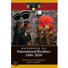 Handbook Of International Rivalries door William Thompson