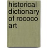 Historical Dictionary Of Rococo Art door Jennifer Milam