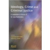 Ideology Crime and Criminal Justice by Michael H. Tonry