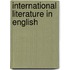 International Literature In English