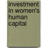 Investment In Women's Human Capital door T.P. Schultz