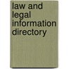 Law and Legal Information Directory door Not Available