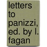 Letters To Panizzi, Ed. By L. Fagan door Prosper Merimee