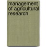 Management Of Agricultural Research door Organization For Economic Cooperation And Development Oecd