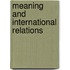Meaning And International Relations