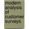 Modern Analysis Of Customer Surveys door Silvia Salini