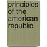 Principles of the American Republic