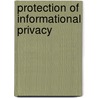 Protection Of Informational Privacy door Peter Blume