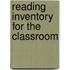Reading Inventory For The Classroom